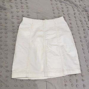 FREE PEOPLE WHITE SKIRT